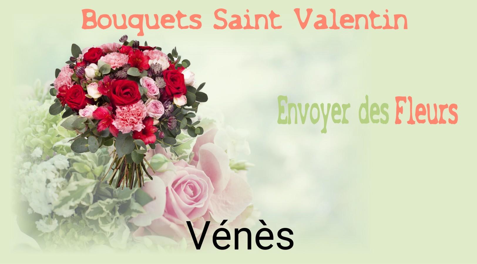 Roses de Saint-Valentin livrées à Vénès
